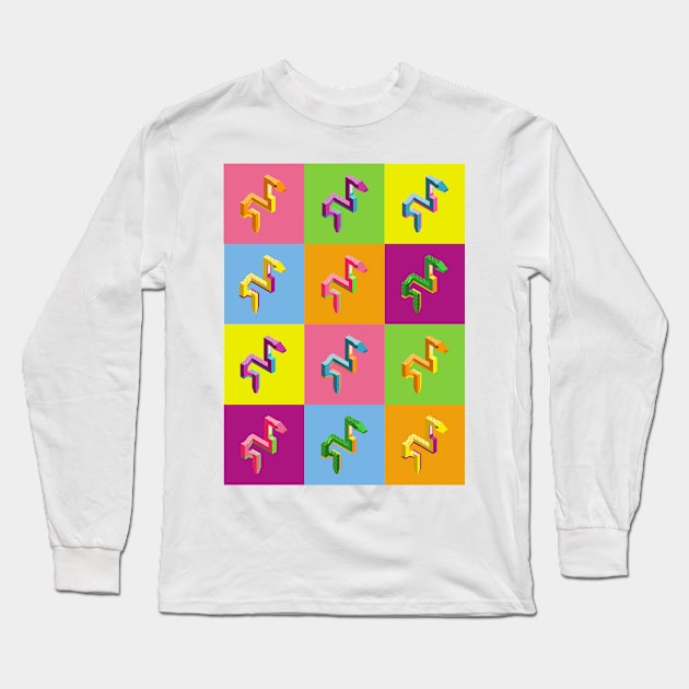 Snakes Long Sleeve T-Shirt by Kanvis